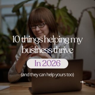 Building a business in 2026 looks different than it did a few years ago. 

I'm not hustling 24/7. I'm not glued to my phone. I'm not grinding myself into the ground. 
I'm working smarter, protecting my energy, and building something sustainable. 

These 10 things have completely shifted how I run my business and, honestly, how I live my life. 

If you're trying to build something real while working full-time or just trying to avoid burnout, these habits will change everything.

Save this and come back to it when you need the reminder. 

Comment QUIZ and I'll send you my free personality quiz to help you figure out which digital product you should create first.