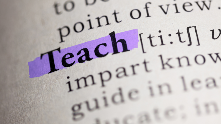 You Can Teach What You Know (Even Without Being an Expert)